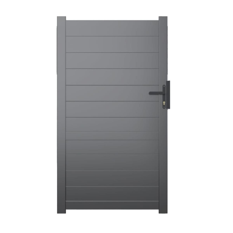 Portillon gris anthracite