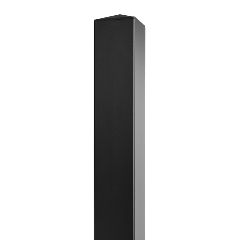 Poteau sur platine portillon