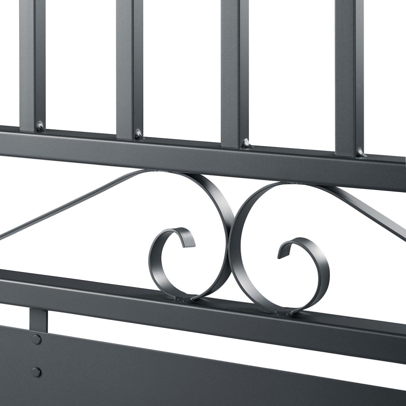 portillon style fer forgé