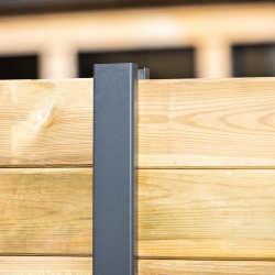 Planche bois clôture