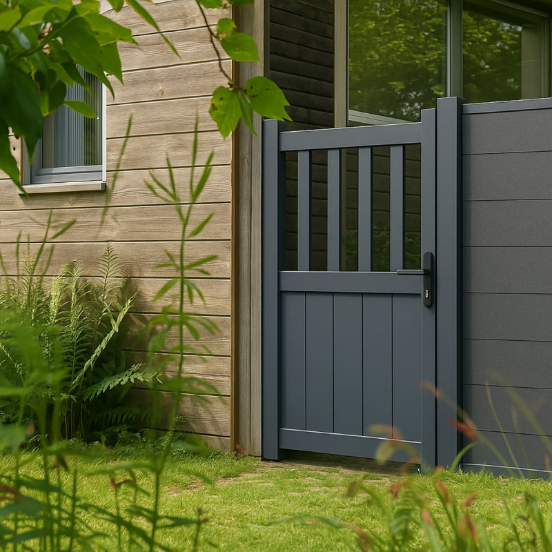 portillon semi ajoure alu ALHAMBRA