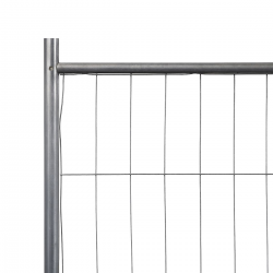 Barrière mobile acier galvanise