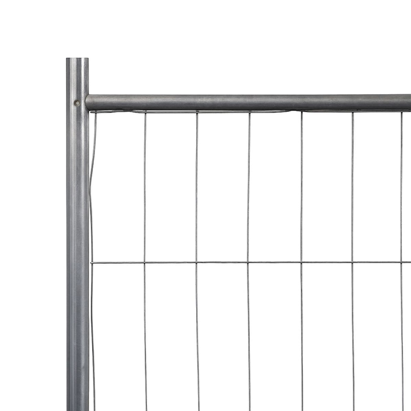 Barrière mobile acier galvanise