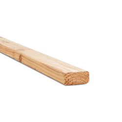 Latte intermédiaire pour kit d'occultation bois pin chanfreiné XL