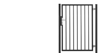 Portillon barreaudé