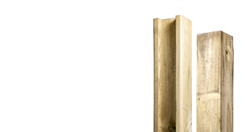 Poteau clôture bois