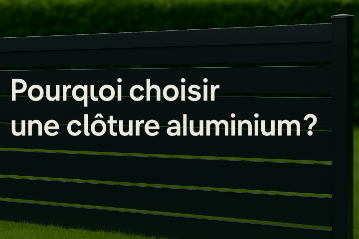Pourquoi choisir une clôture aluminium ?
