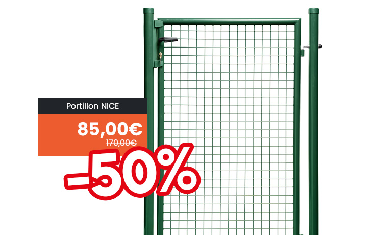 portillon jardin nice