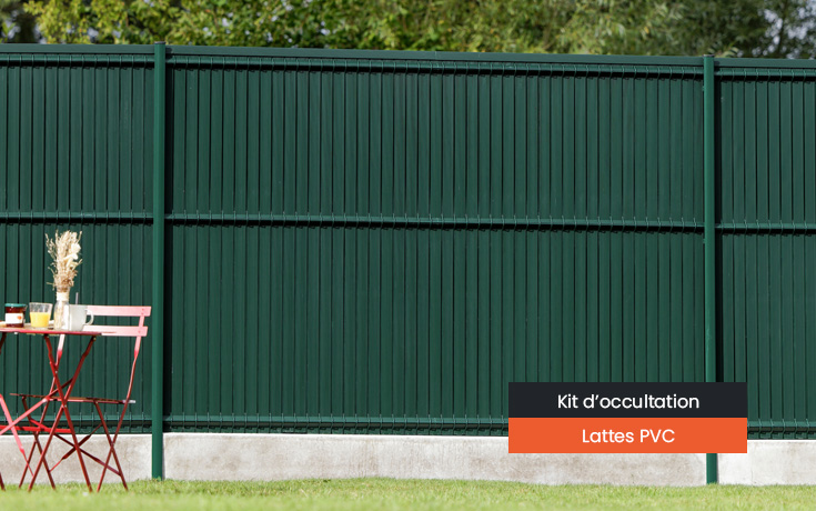 kit occultation lattes PVC