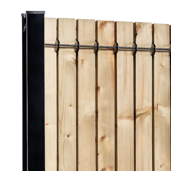 kit d'occultation lattes bois