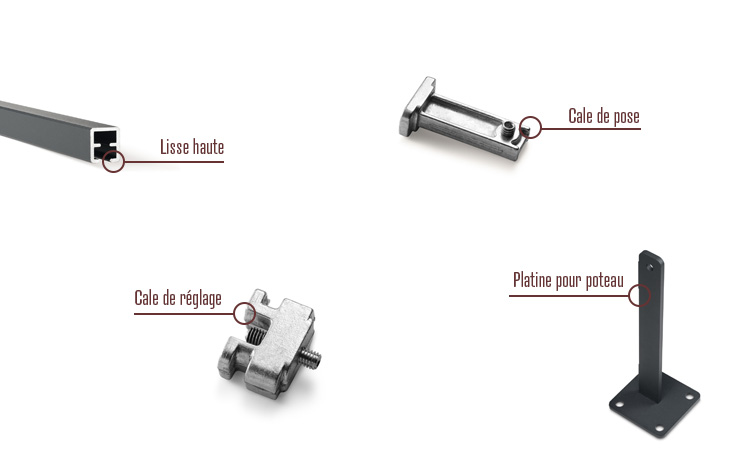 accessoires-cloture-composite-aluminium