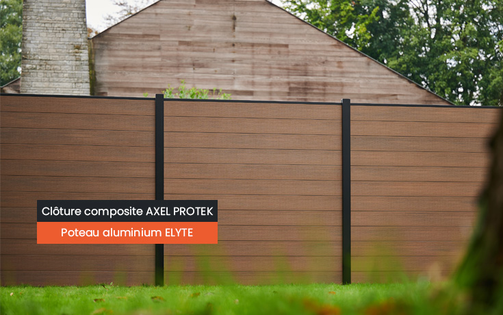 clôture composite protek