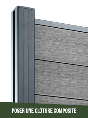 cloture composite tuto