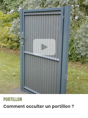 tuto vidéo pose portillon