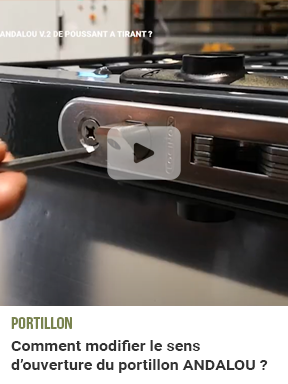 tuto video pose portillon