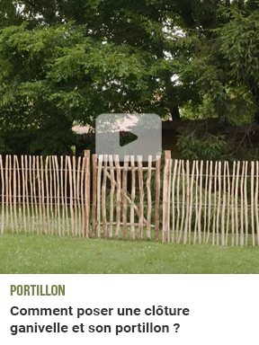 tuto video pose portillon