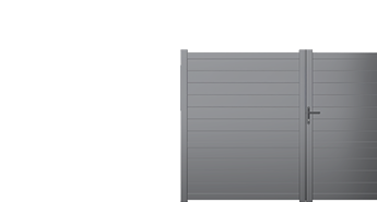 Portail aluminium
