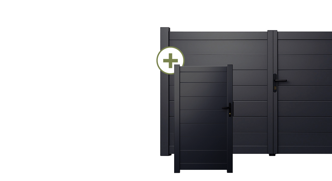 Pack portail portillon