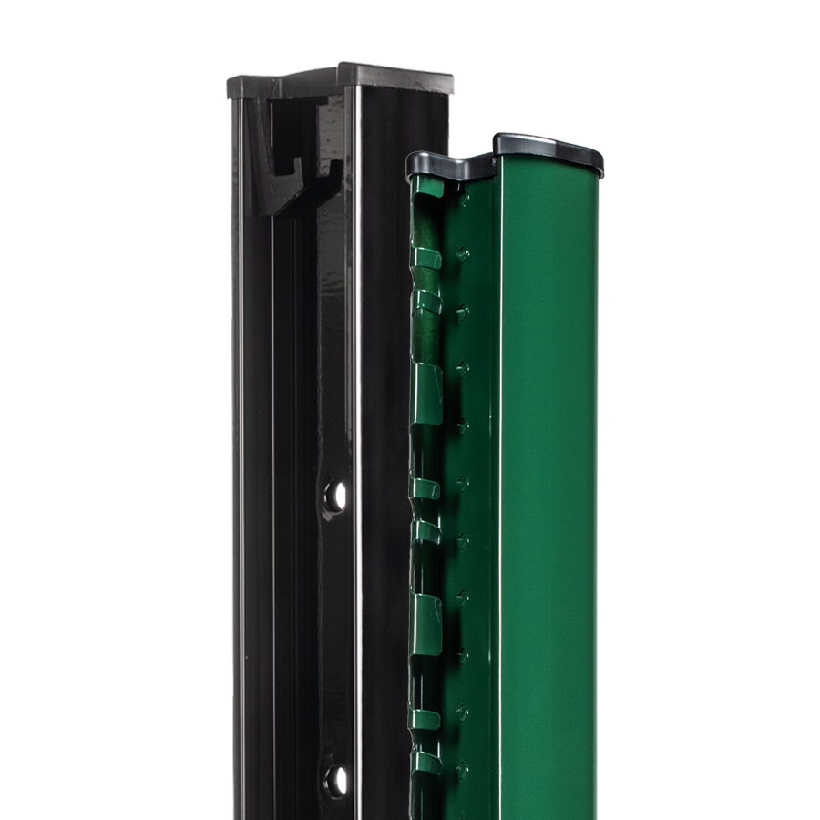 Poteau grillage rigide