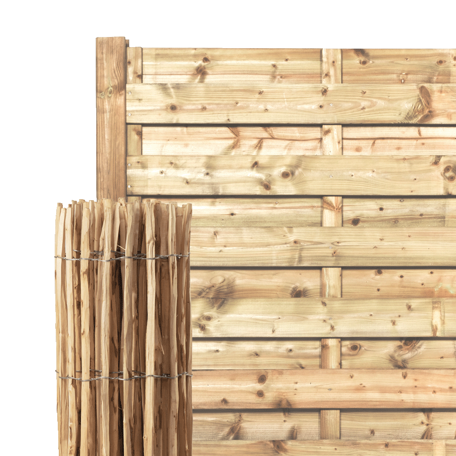 Claustra bois et ganivelle