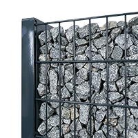 Clôture gabion